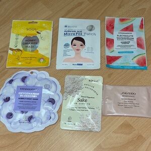 Skincare Masks 6X